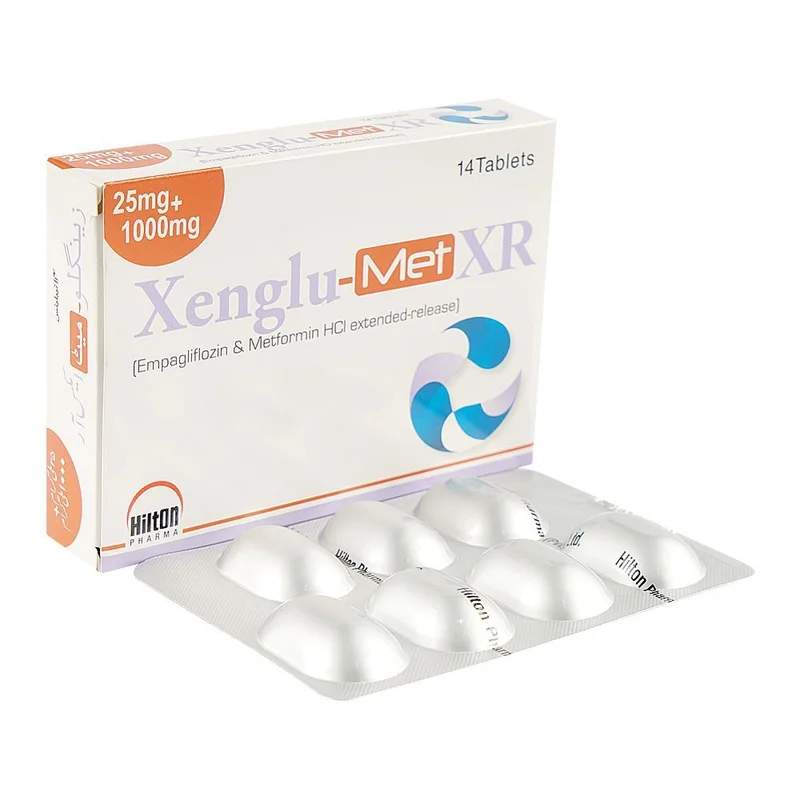 Xenglu-Met Xr (25/1000Mg) 14 Tablets — authentic medicine packaging