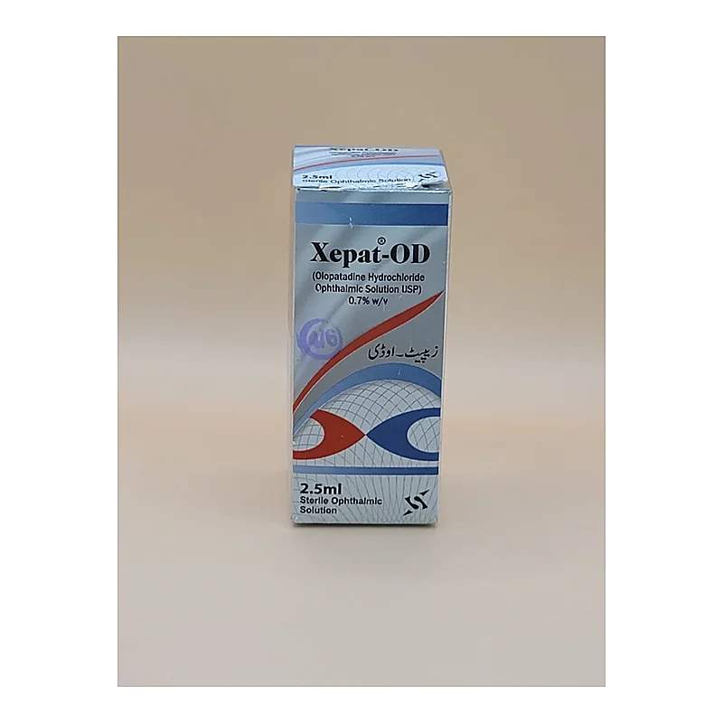 Xepat-Od (0.7%) 2.5Ml Eye Drops — authentic medicine packaging