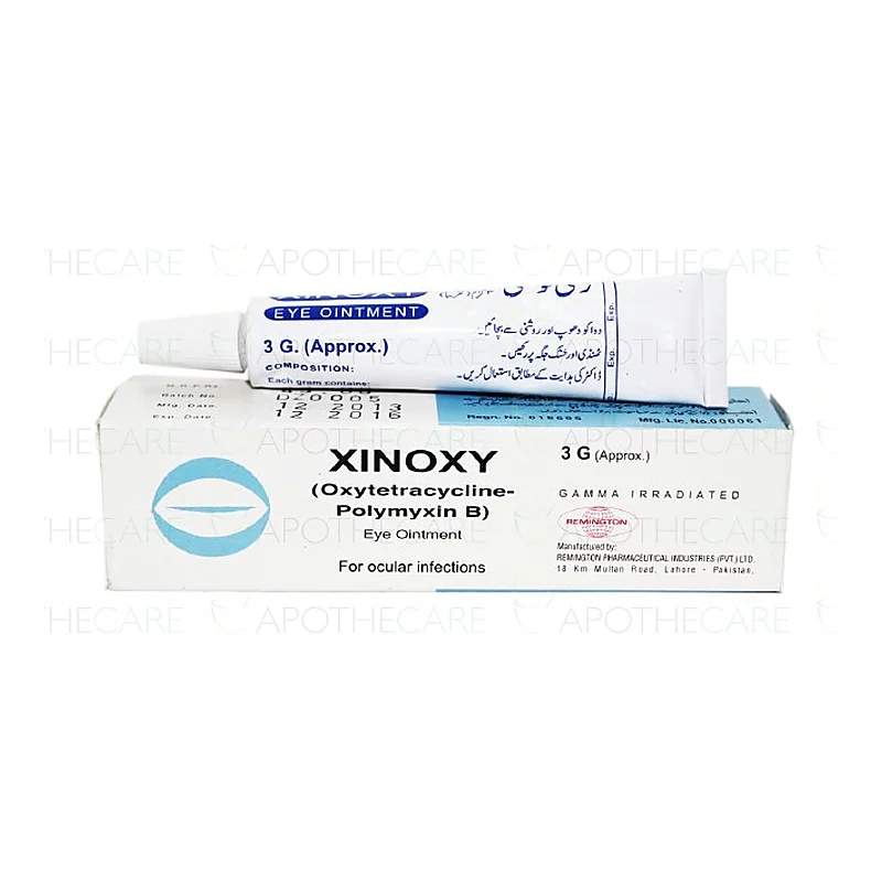 Xinoxy (3G) Eye Ointment — authentic medicine packaging