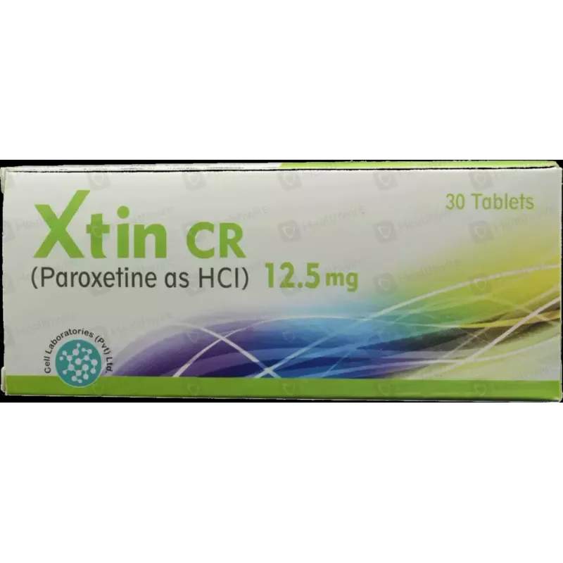 Xtin Cr (12.5Mg) 30 Tablets — authentic medicine packaging