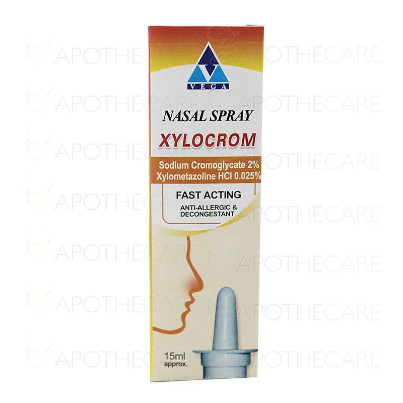 Xylocrom Nasal Spray (15Ml) 1S — authentic medicine packaging