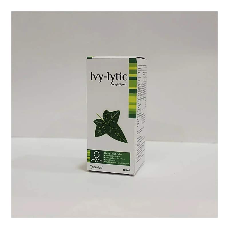 Y-Cuff Ivy Leaf Extract Cough Syrup — authentic medicine packaging