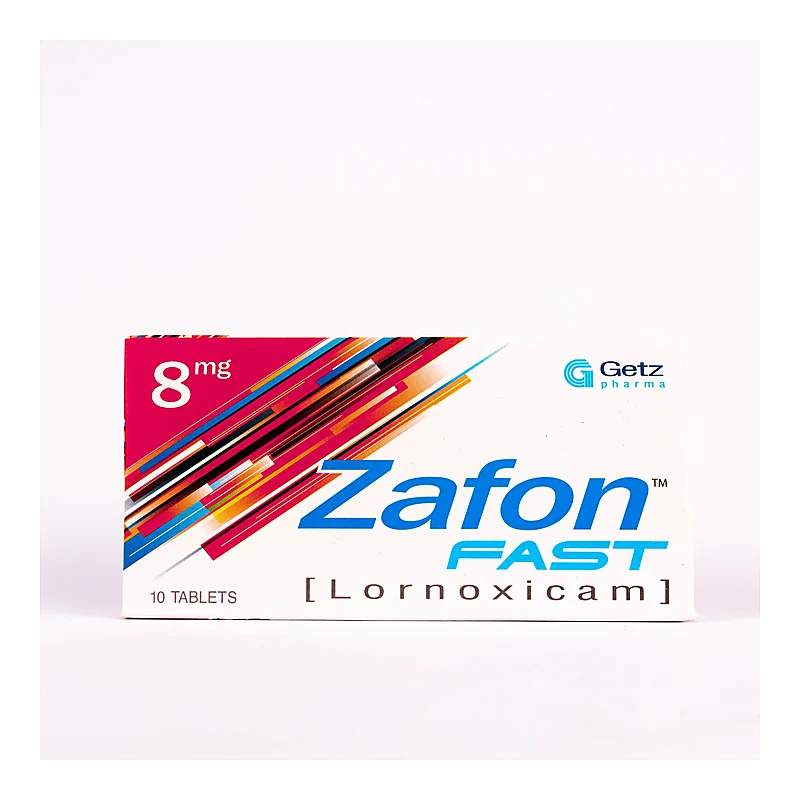 Zafon Fast (8Mg) 10 Tablets — authentic medicine packaging