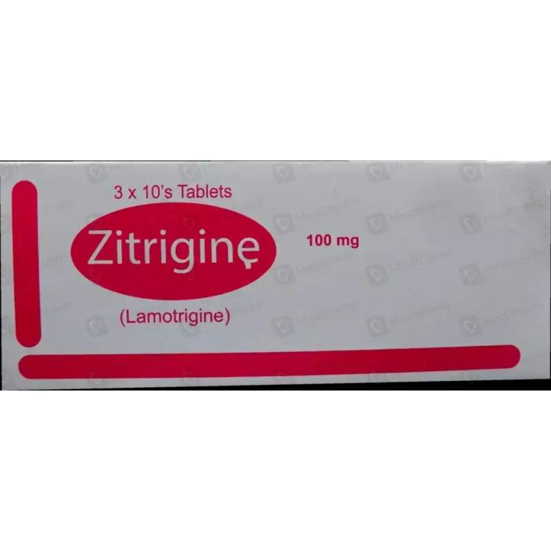Zitrigine (100Mg) 30 Tablets — authentic medicine packaging