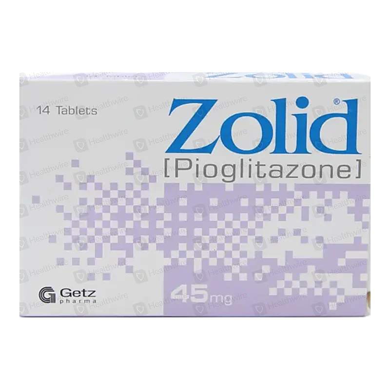 Zolid (45Mg) 14 Tablets — authentic medicine packaging