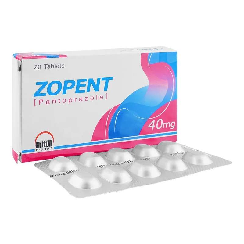 Zopent (40Mg) 20 Tablets — authentic medicine packaging