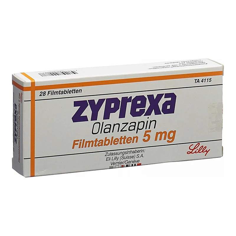 Zyprexa (5Mg) 7 Tablets — authentic medicine packaging
