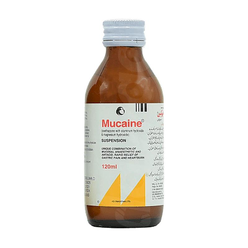 Mucaine Gel Mint Suspension (120ml)