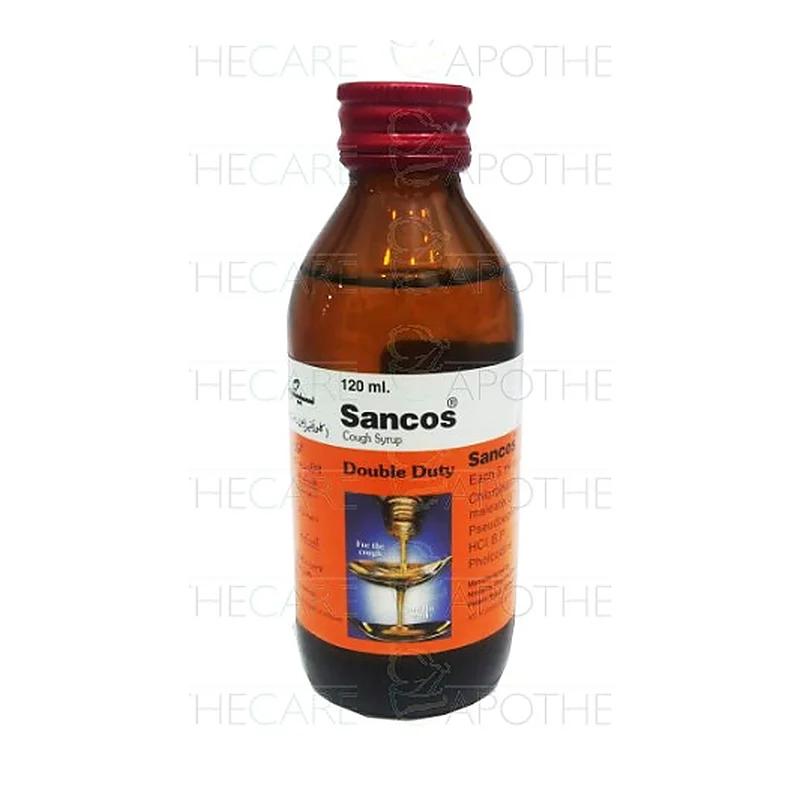 Sancos Dextromethorphan Cough Syrup (120ml)