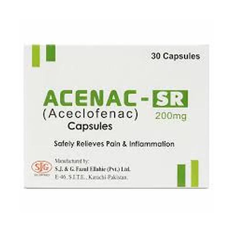 Acenac-Sr (200Mg) 30 Capsules