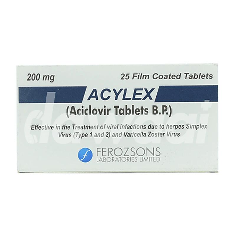 Acylex (200Mg/5Ml) 60Ml Suspension