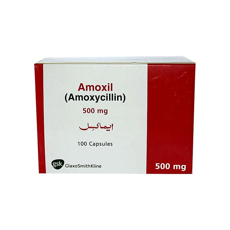 Amoxil (500Mg) 100 Capsules
