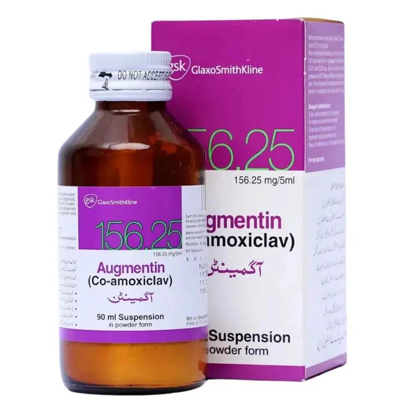 Augmentin (156.25/5Ml) 90Ml Suspension