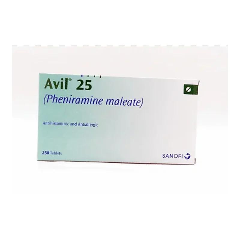 Avil (25Mg) 250 Tablets