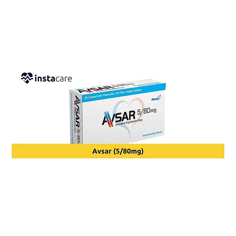 Avsar (5/80Mg) 14 Tablets