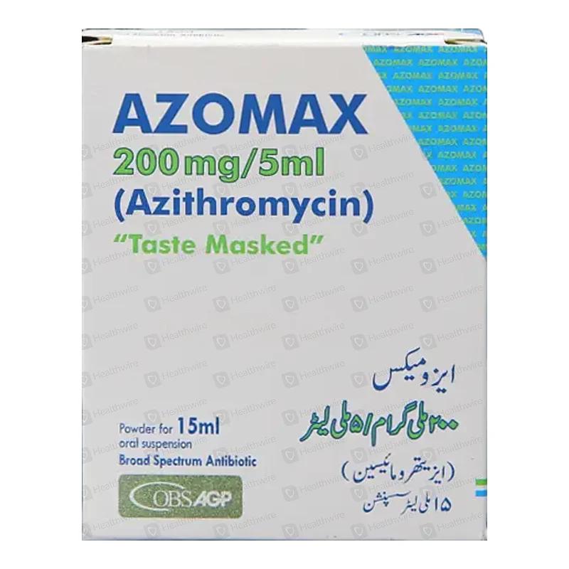 Azomax (200Mg/5Ml) 15Ml Oral Suspension