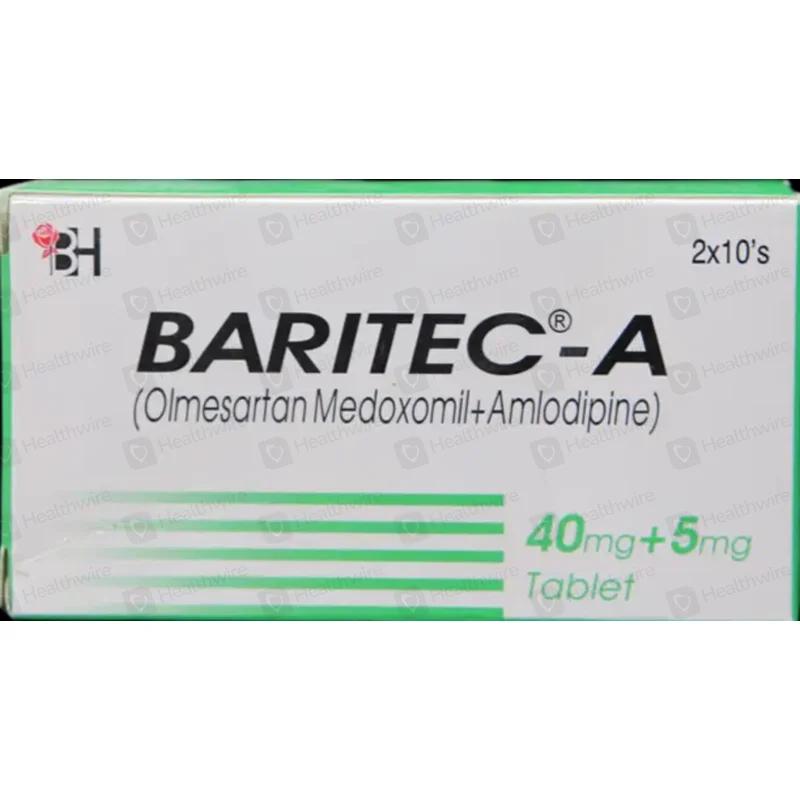 Baritec-A (40/5Mg) 20 Tablets
