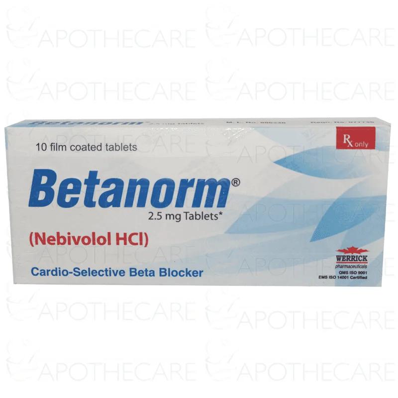 Betanorm (2.5Mg) 10 Tablets