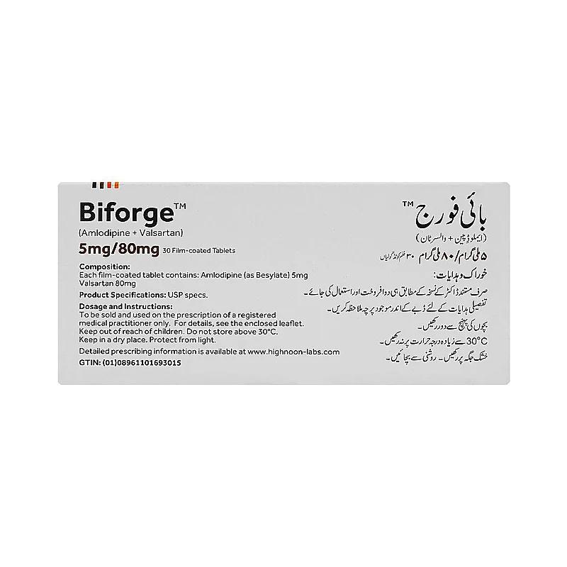 Biforge (5/160Mg) 30 Tablets