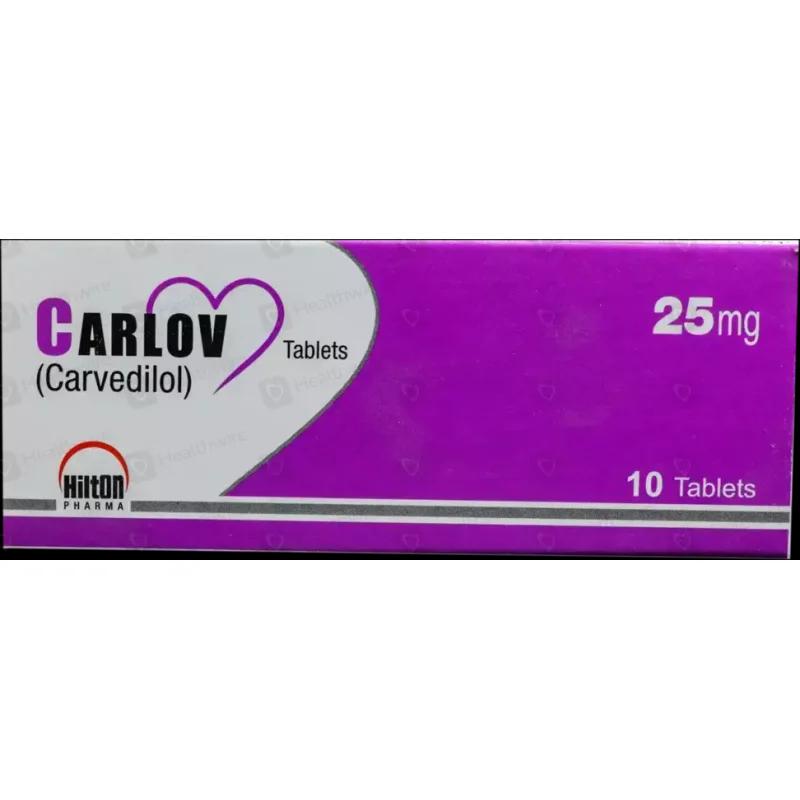 Carlov (25Mg) 10 Tablets