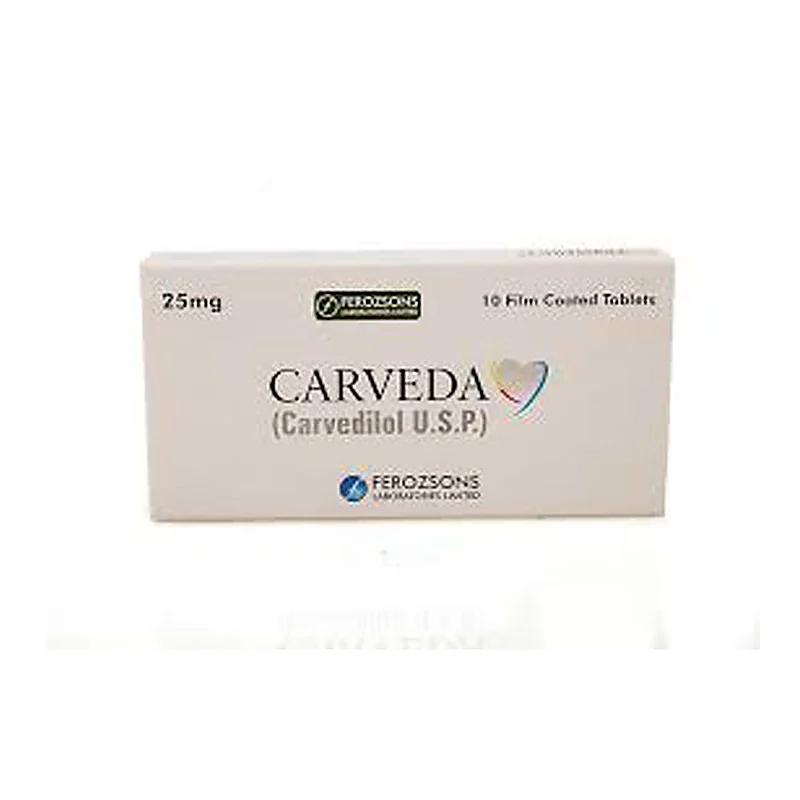 Carveda (6.25Mg) 30 Tablets