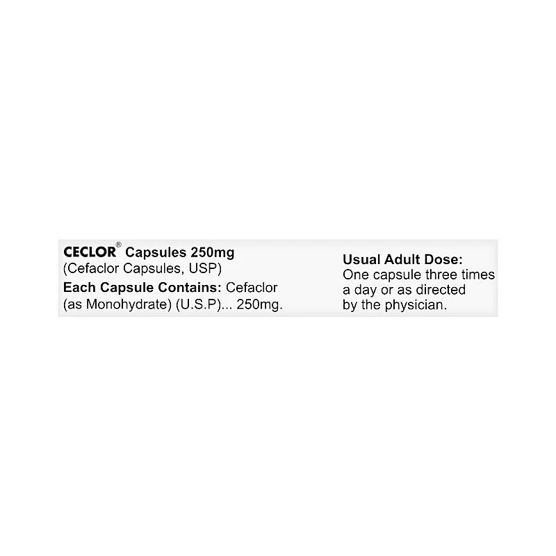 Ceclor (250Mg) 12 Capsules
