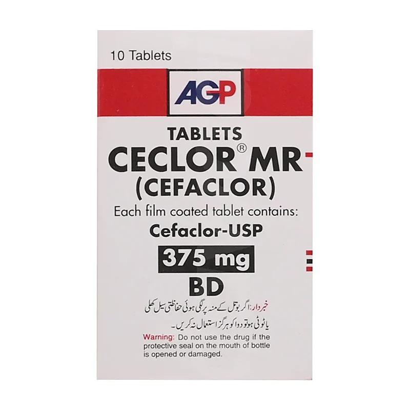 Ceclor Mr (375Mg) 10 Tablets