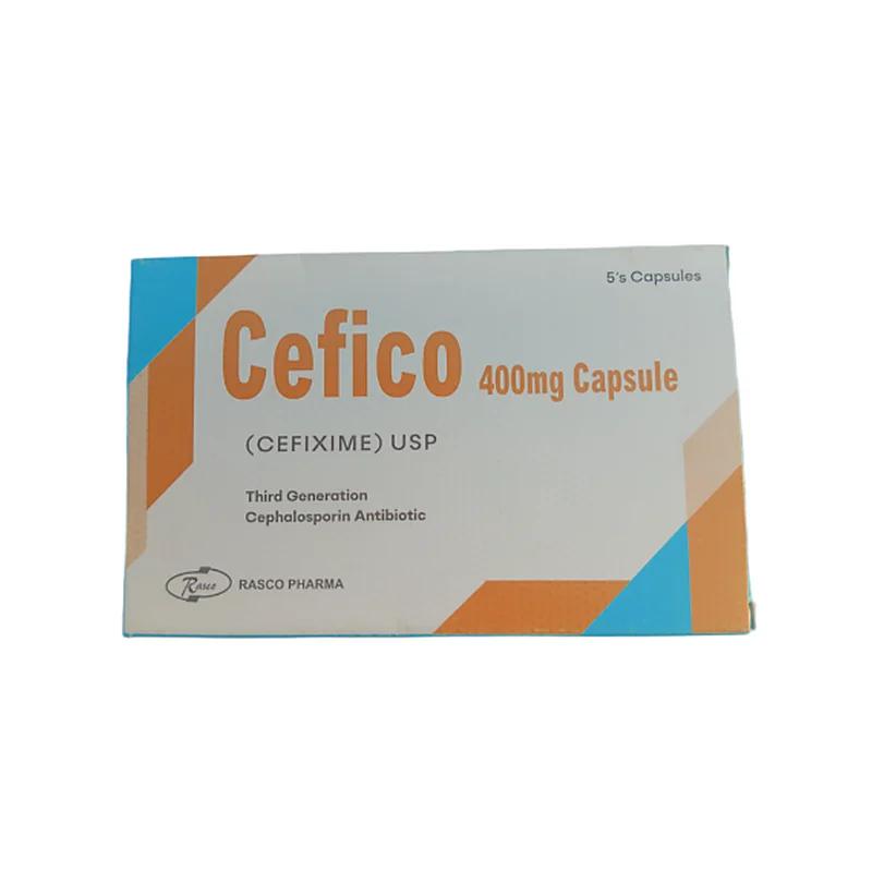 Cefico 400mg capsules 5s