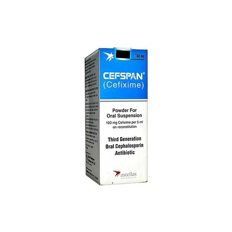Cefspan (100Mg/5Ml) 30Ml Suspension