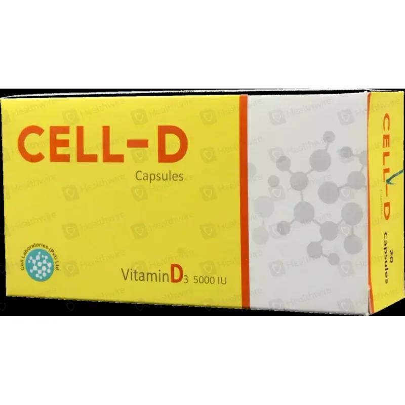 Cell-D (5000Iu) 20 Capsules