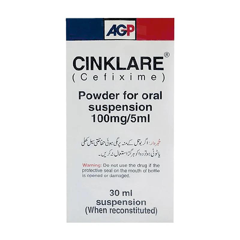 Cinklare (100Mg/5Ml) 30Ml Suspension