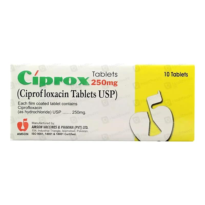Ciprox (500Mg) 10 Tablets