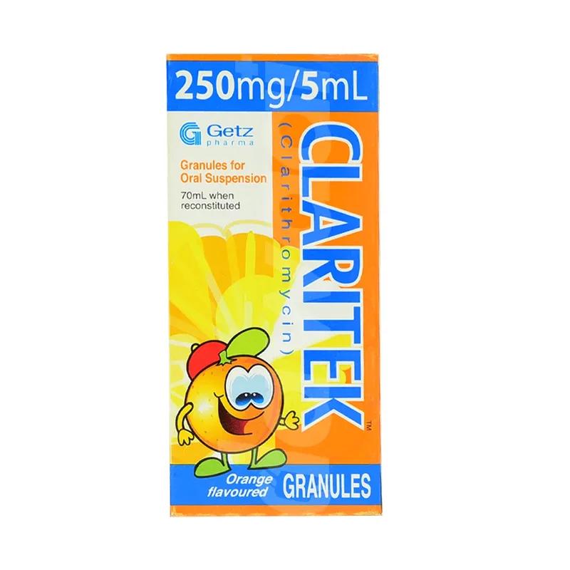 Claritek (250Mg/5Ml) 70Ml Suspension