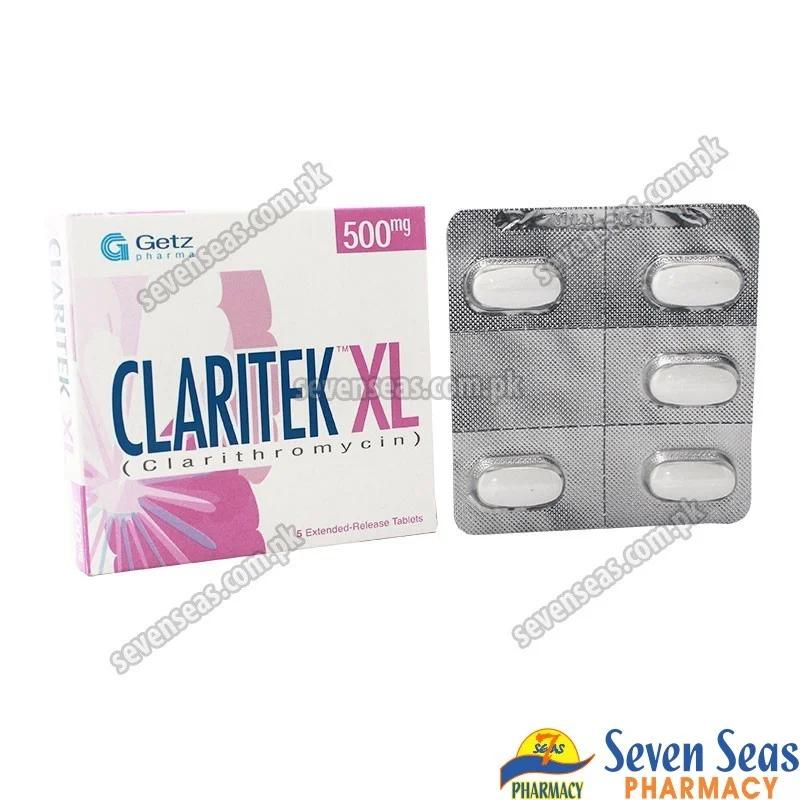 Claritek Xl (500Mg) 5 Tablets