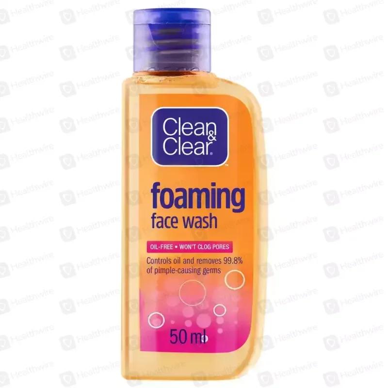 Clean & Clear Foaming (50Ml) Facewash
