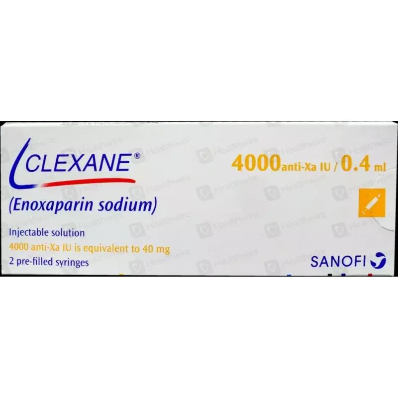 Clexane (40Mg/0.4Ml) 2 Pre-Filled Syringe Injections