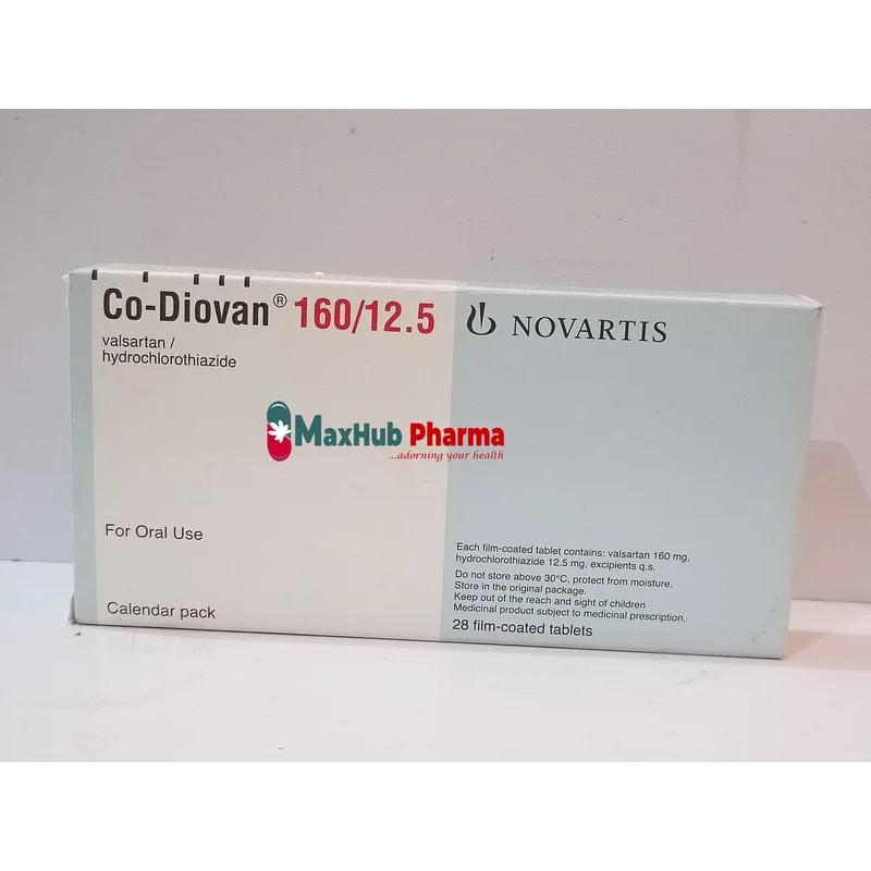 Co-Diovan (160/12.5Mg) 28 Tablets