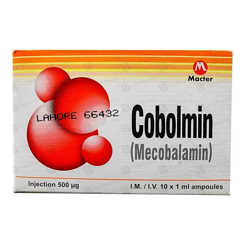 Cobolmin Injection (500Ug) 10 Ampoules
