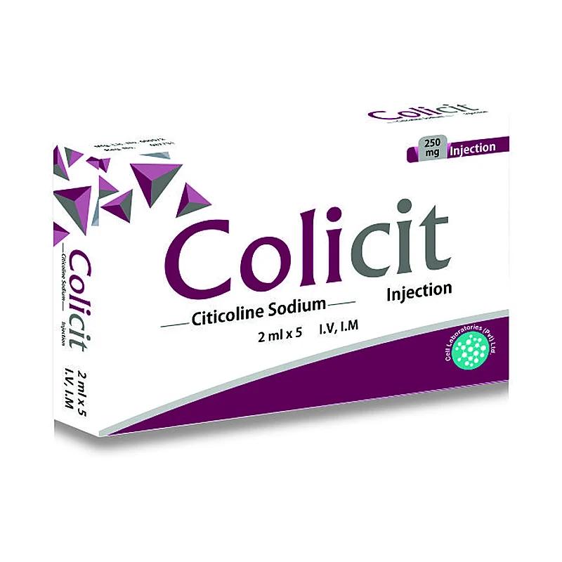 Colicit (250Mg) 2Ml, 5 Ampoule Injections