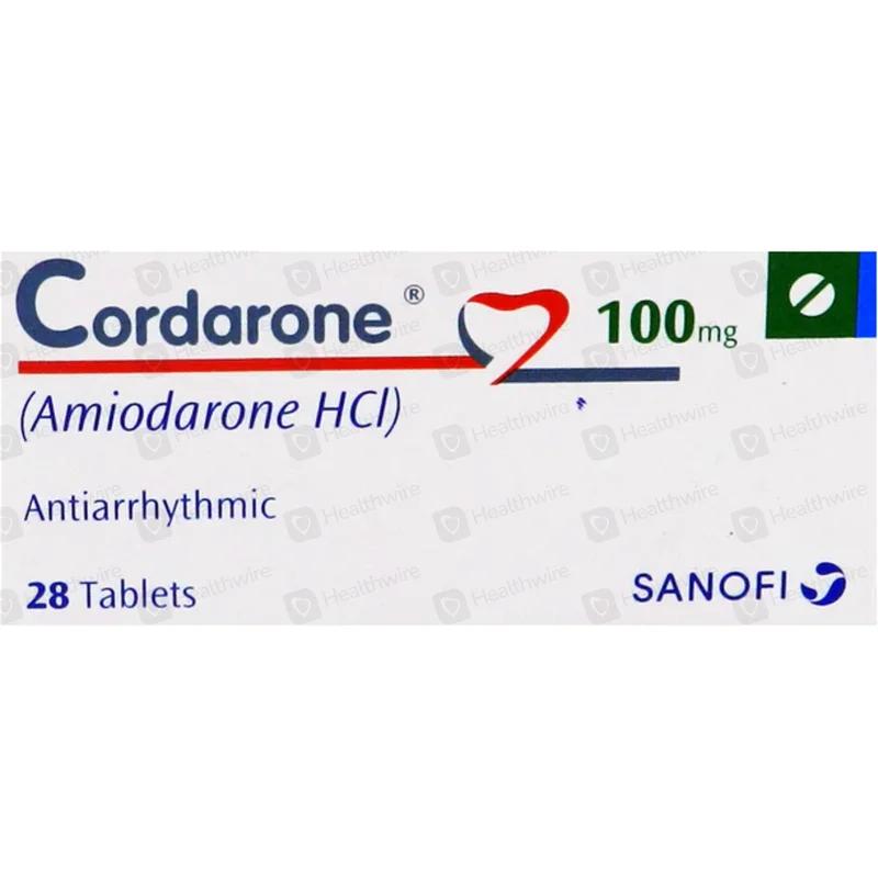 Cordarone (100Mg) 28 Tablets