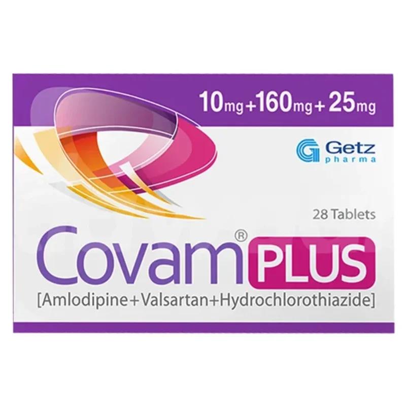 Covam Plus (10/160/25Mg) 28 Tablets