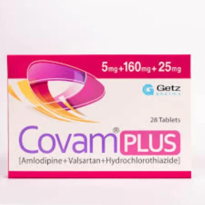 Covam Plus (5/160/25Mg) 28 Tablets