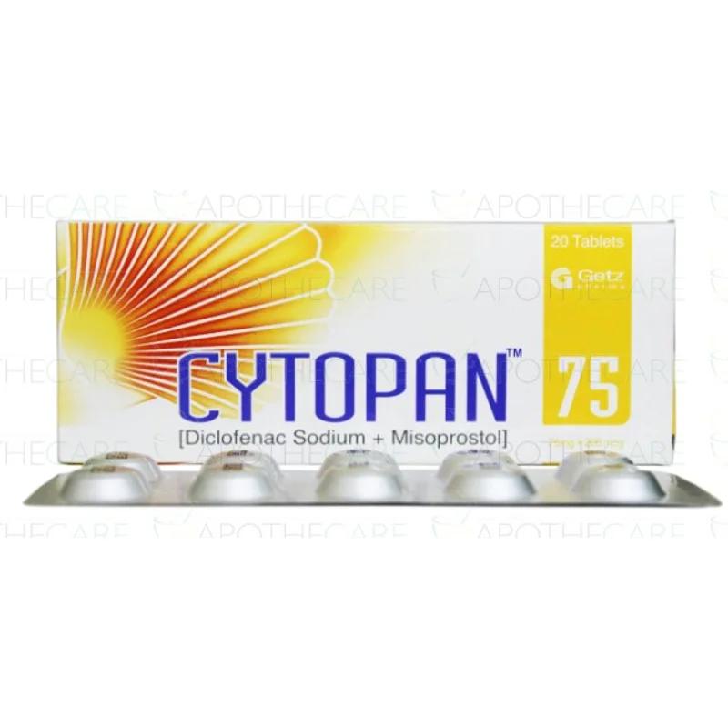 Cytopan-75 (75Mg/200Mcg) 20 Tablets