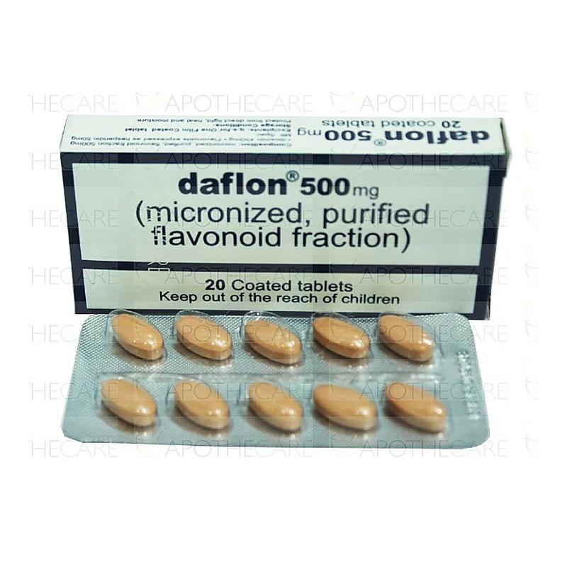 Daflon (500Mg) 20 Tablets