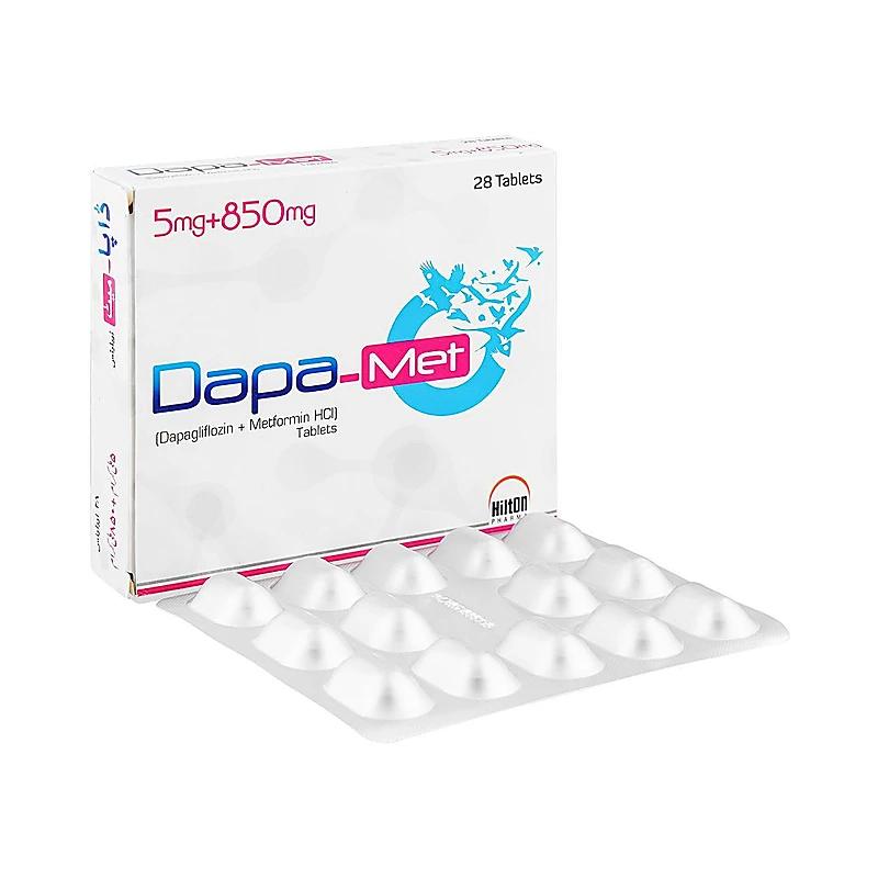 Dapa-Met (5/850Mg) 28 Tablets