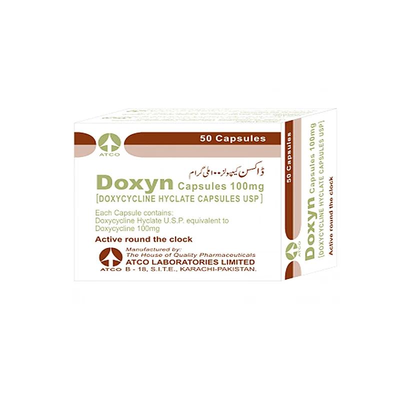 Doxyn (100Mg) 50 Capsule