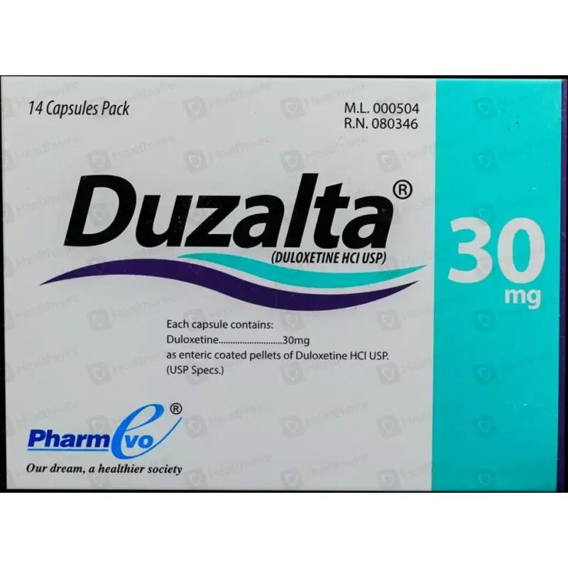 Duzalta (30Mg) 14 Capsules