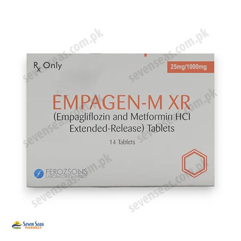 Empagen Trio (25Mg/5Mg/1000Mg) 14 Tablets