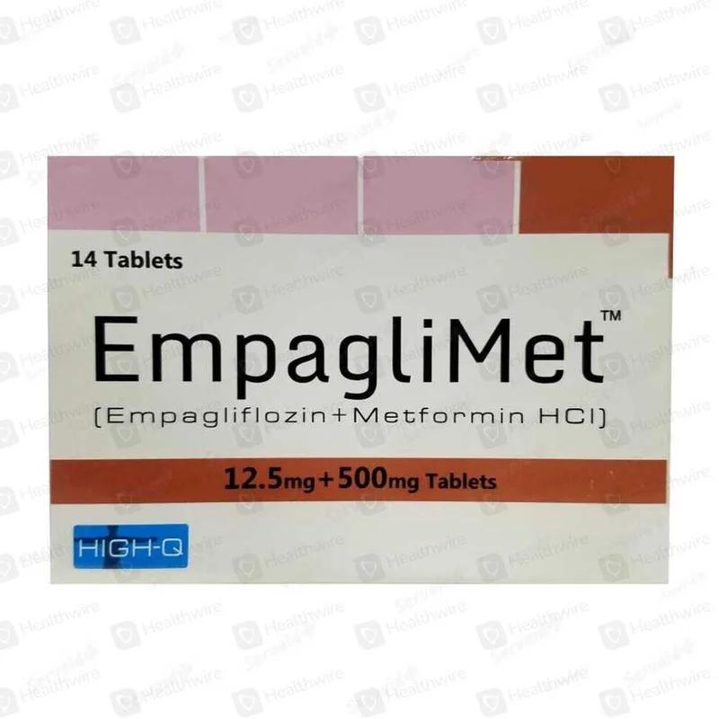 Empaglimet (12.5/500Mg) 14 Tablets
