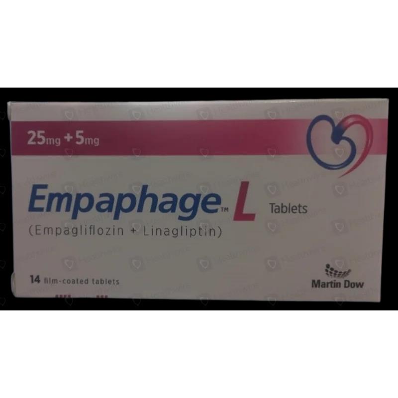 Empaphage L (25Mg/5Mg) 14 Tablets
